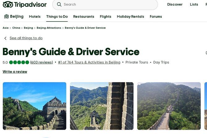 Beijing Forbidden City & Mutianyu Great Wall Private Day Tour - Price and Value: What Costs You $95 vs What Costs More
