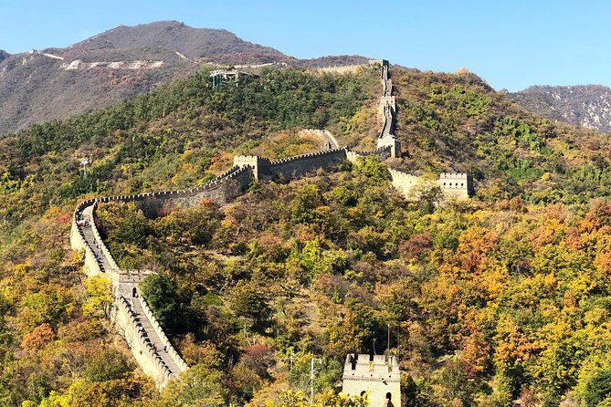 Beijing Gubei Water Town and Great Wall Day Trip - Peking duck lunch at the foot of the Wall: a simple energy win