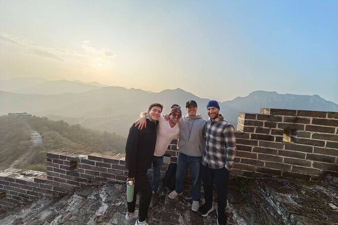 Camping Adventures on the Historic Great Wall of China - Sunset time: When you’re not fighting the clock